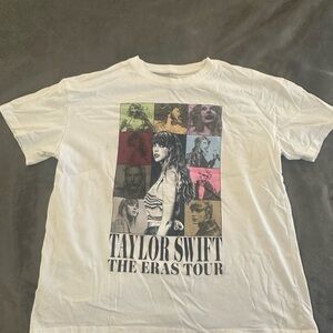 Taylor Swift The Eras Tour White Tee